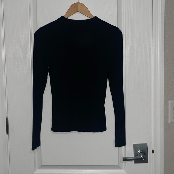Joah Brown Black Long Sleeve Top - Picture 6 of 7